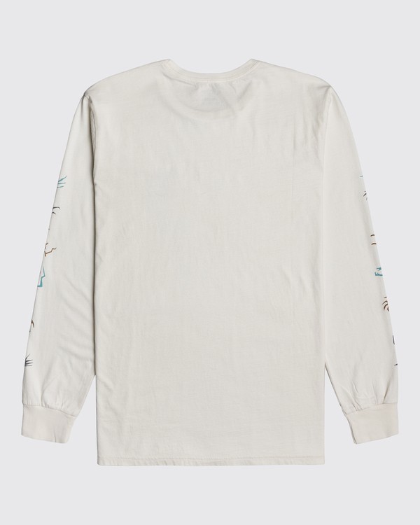 6 Hot Springs - Long Sleeve T-Shirt for Men White U1LS25BIF0 Billabong