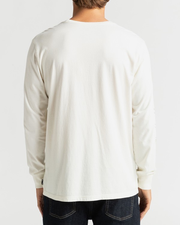 4 Hot Springs - Long Sleeve T-Shirt for Men White U1LS25BIF0 Billabong