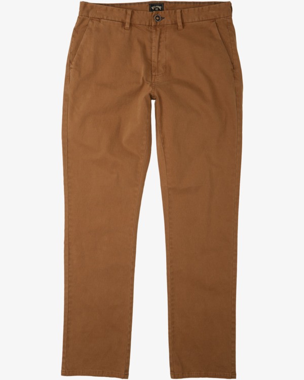 0 73 - Pantalón chino para Hombre Marron U1PT10BIF0 Billabong