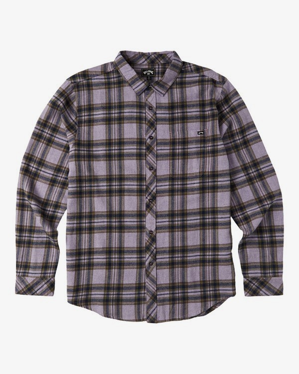 4 Coastline - Camisa de manga larga para Hombre Violeta U1SH12BIF0 Billabong