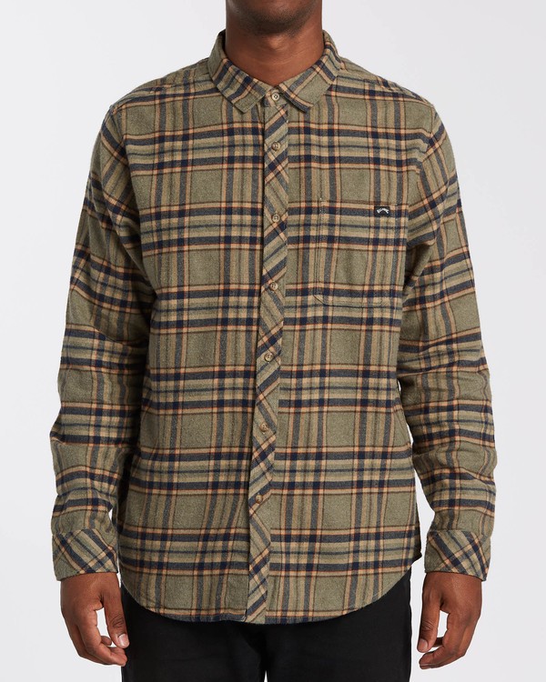 0 Coastline - Long Sleeve Shirt for Men Brown U1SH12BIF0 Billabong