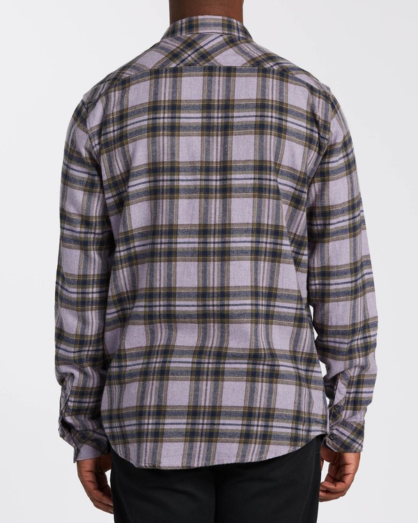1 Coastline - Camisa de manga larga para Hombre Violeta U1SH12BIF0 Billabong