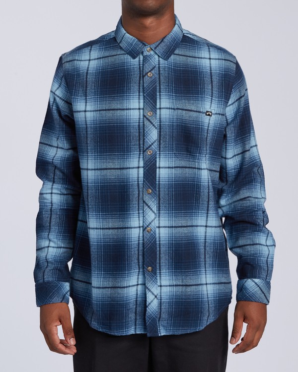 0 Coastline - Camisa de manga larga para Hombre Azul U1SH12BIF0 Billabong