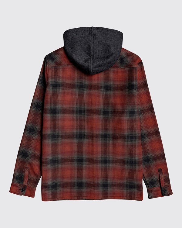 1 Adventure Division Collection Furnace Bonded - Camisa de manga larga para Hombre Rojo U1SH18BIF0 Billabong