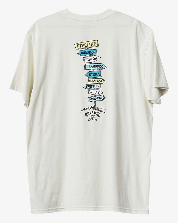 3 Dr Seuss From Here To There - T-shirt pour Homme  U1SS2ABIF0 Billabong