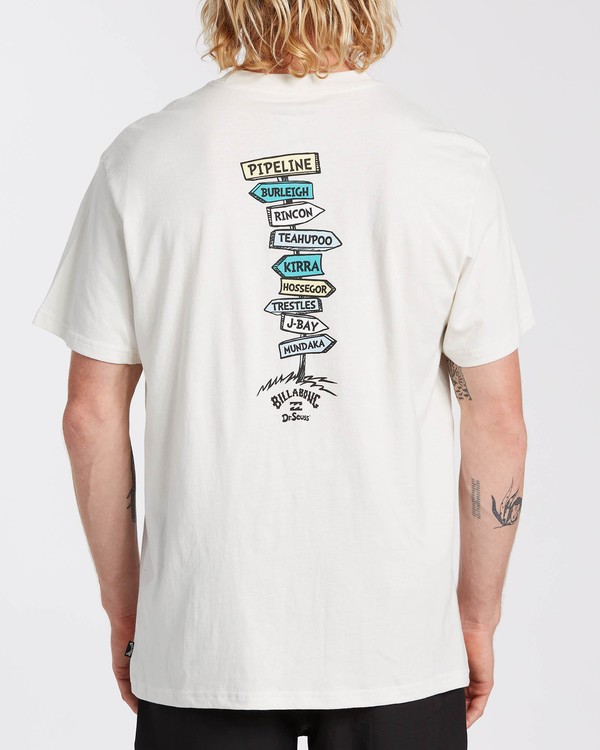 1 Dr Seuss From Here To There - T-shirt pour Homme  U1SS2ABIF0 Billabong