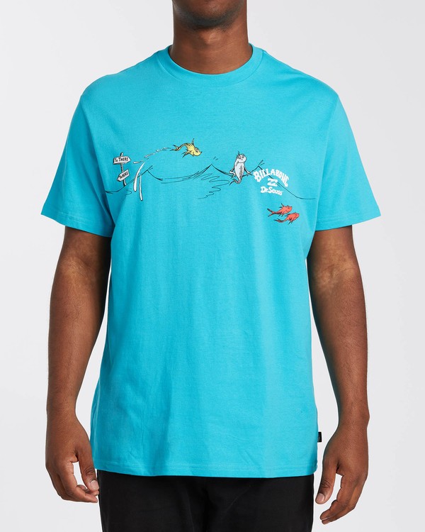 0 Dr Seuss One Fish Two Fish - T-Shirt for Men  U1SS2BBIF0 Billabong
