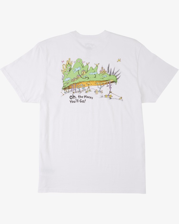 4 Dr Seuss On The Places You'Ll Go - T-shirt pour Homme  U1SS2CBIF0 Billabong