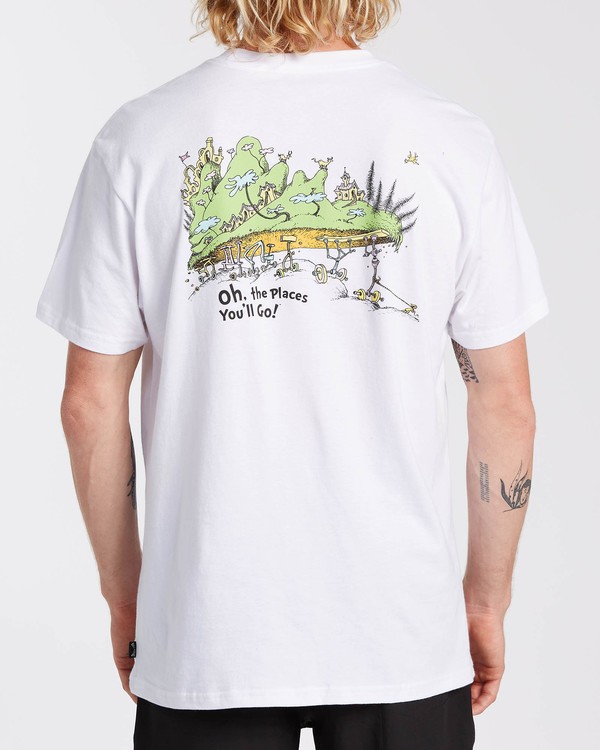 1 Dr Seuss On The Places You'Ll Go - T-shirt pour Homme  U1SS2CBIF0 Billabong
