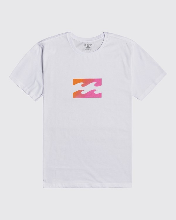 4 Team Wave - Camiseta para Hombre Blanco U1SS51BIF0 Billabong