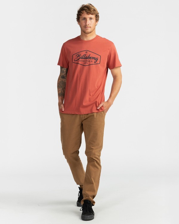 2 Trademark - T-Shirt für Männer Blau U1SS54BIF0 Billabong