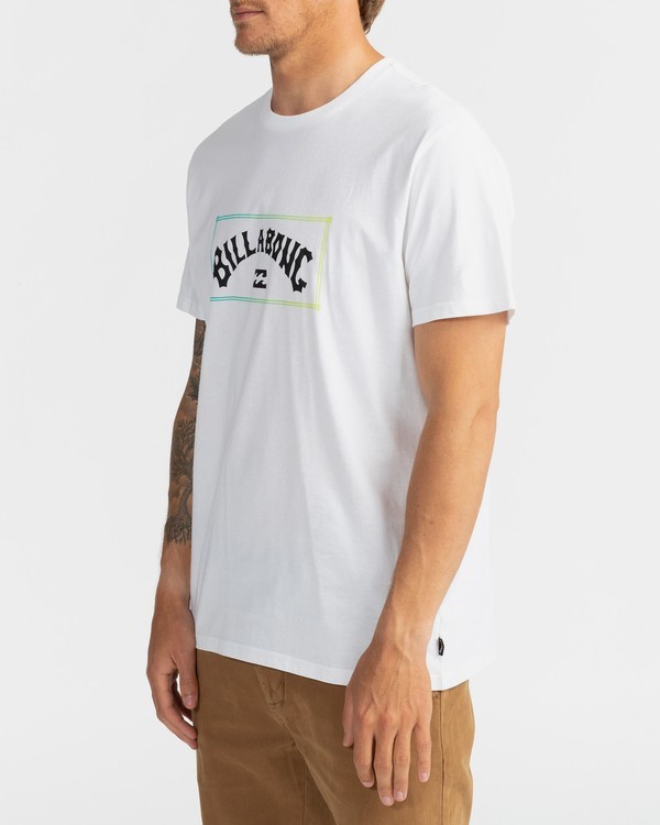 2 Arch - Camiseta para Hombre Blanco U1SS57BIF0 Billabong