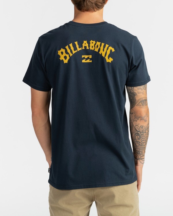 3 Arch Wave - T-Shirt for Men Blue U1SS60BIF0 Billabong
