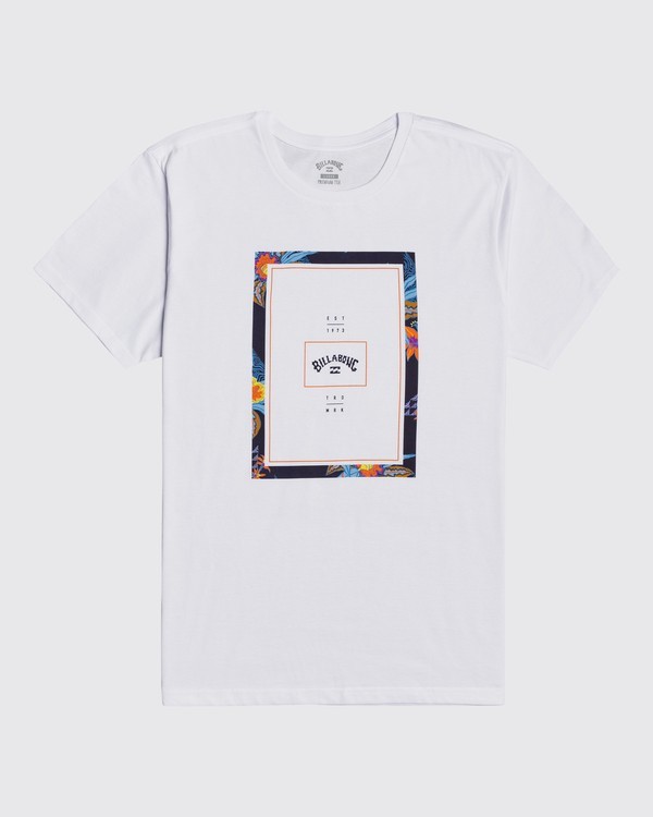 4 Tucked - T- Shirt for Men White U1SS64BIF0 Billabong