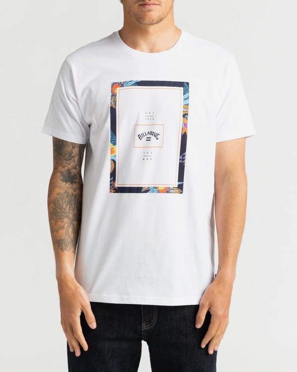 0 Tucked - T- Shirt for Men White U1SS64BIF0 Billabong