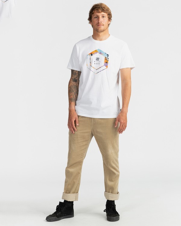 2 Access - T-Shirt for Men White U1SS65BIF0 Billabong