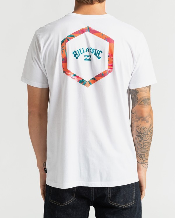 3 Access Back - T-shirt pour Homme Blanc U1SS66BIF0 Billabong