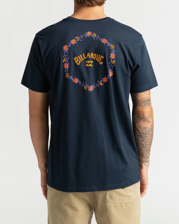 3 Access Back - T-Shirt for Men Blue U1SS66BIF0 Billabong