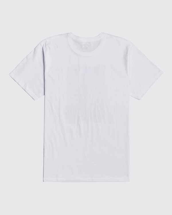 5 Cubes - Camiseta para Hombre Blanco U1SS72BIF0 Billabong