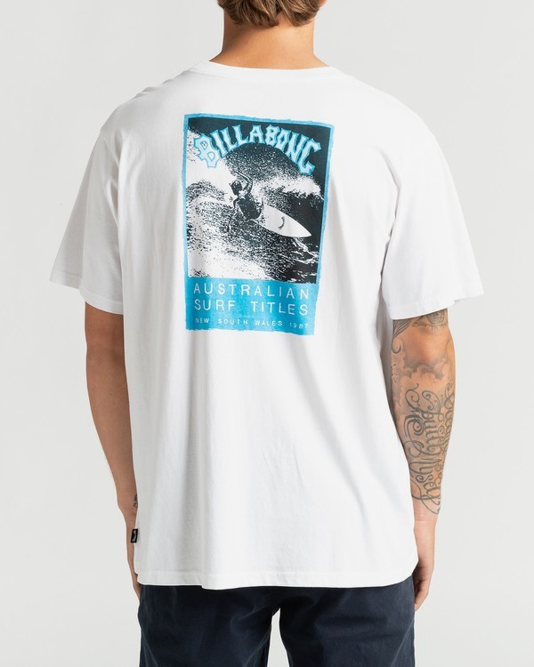 3 Past Love - T-Shirt für Männer Weiss U1SS85BIF0 Billabong