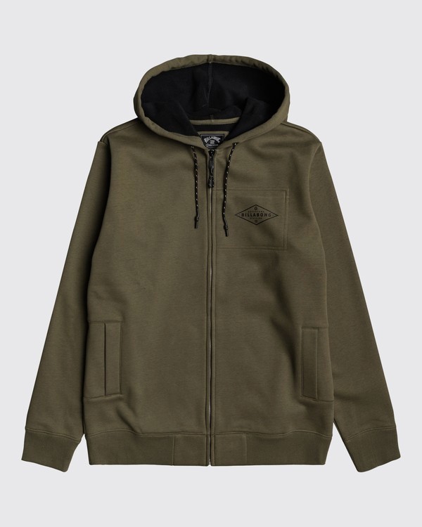 9 Adventure Division Collection Alpine - Zip-Up Hoodie for Men  U1ZH02BIF0 Billabong