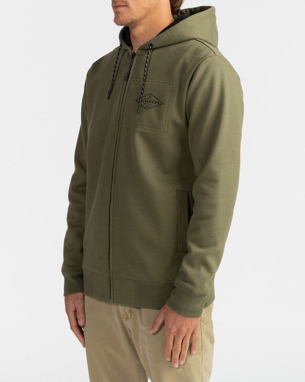 1 Adventure Division Collection Alpine - Zip-Up Hoodie for Men  U1ZH02BIF0 Billabong