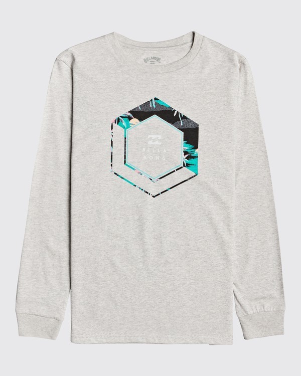 0 Access - Long Sleeve T-Shirt for Boys 8 - 14 Grey U2LS05BIF0 Billabong