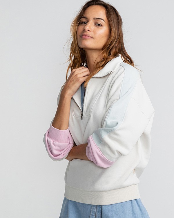 1 Zip It - 1/2 Zip Fleece for Women  U3FL10BIF0 Billabong