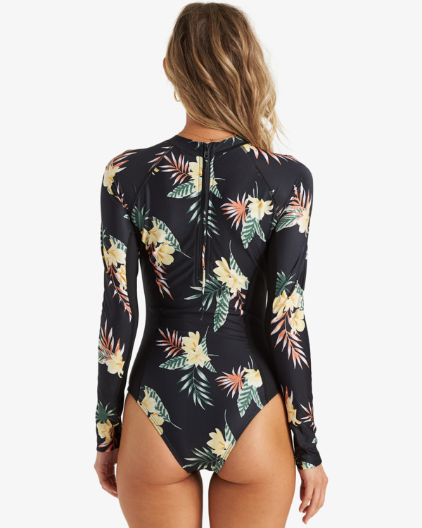 Surf Capsule Night Sesh - Long Sleeve One-Piece Swimsuit for Women |  Billabong