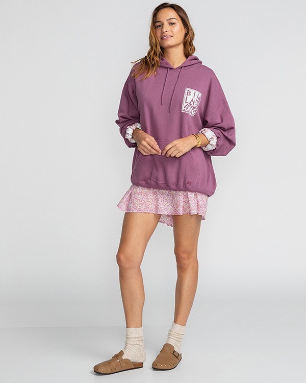 7 Halfday - Sudadera con capucha para Mujer Gris U3HO08BIF0 Billabong
