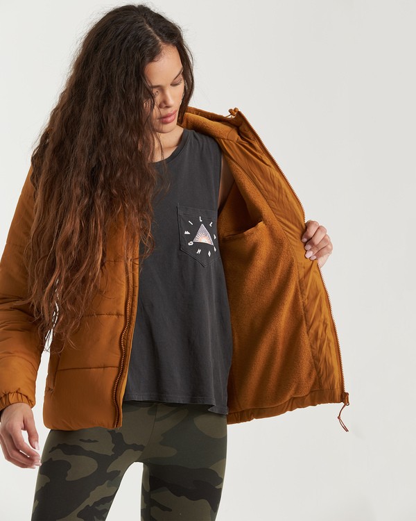 9 Adventure Division Collection Transport Puffer 2 - Steppjacke f&uuml;r Frauen Blau U3JK24BIF0 Billabong