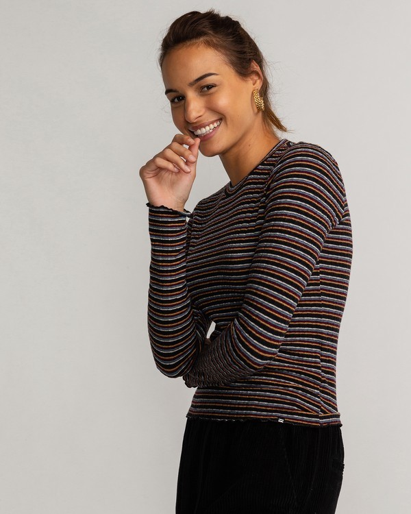 0 Seventies Stripes - High Neck Top for Women  U3KT03BIF0 Billabong