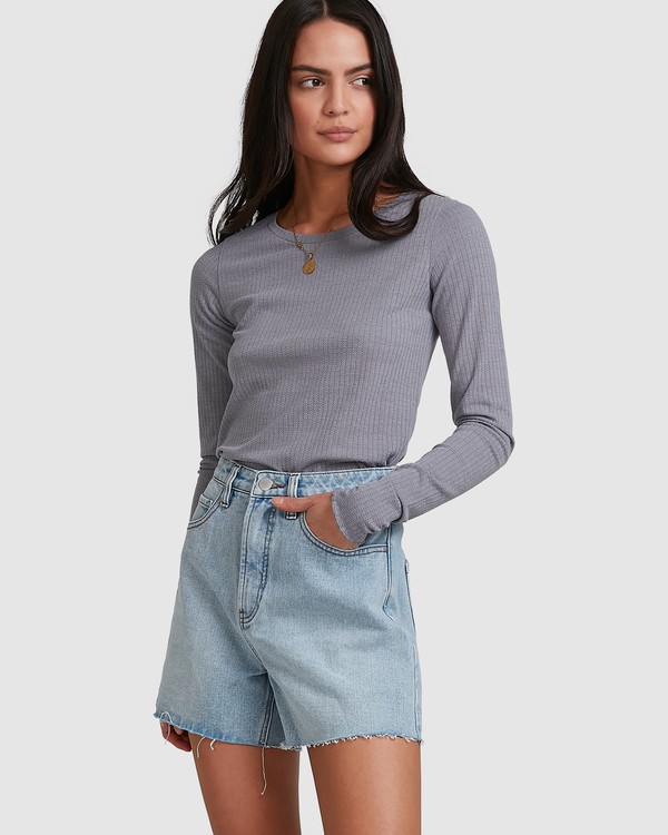1 Fast Lane Top  - Top de Manga Larga para Mujer  U3KT55BIMU Billabong