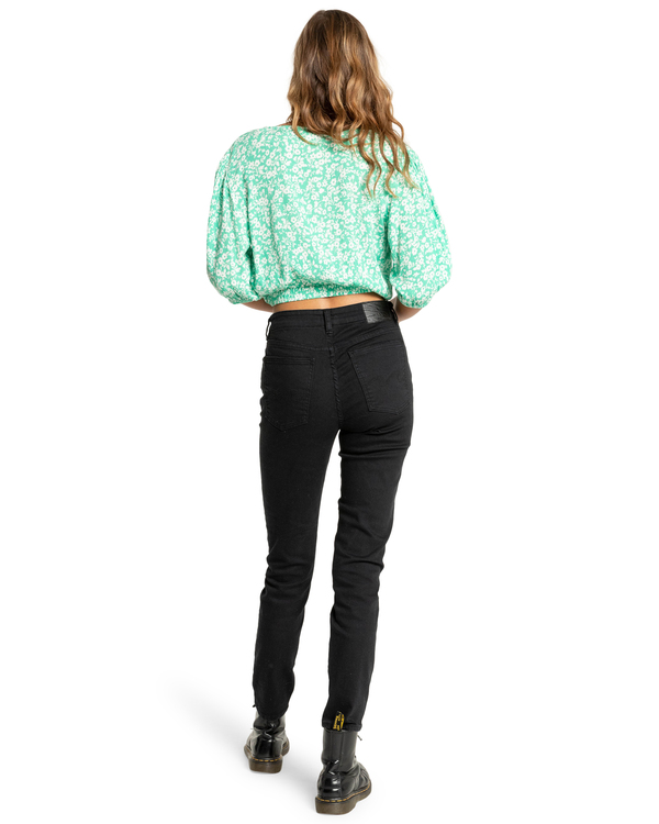 3 Shore Line - Vaqueros de talle alto para Mujer  U3PN07BIF0 Billabong