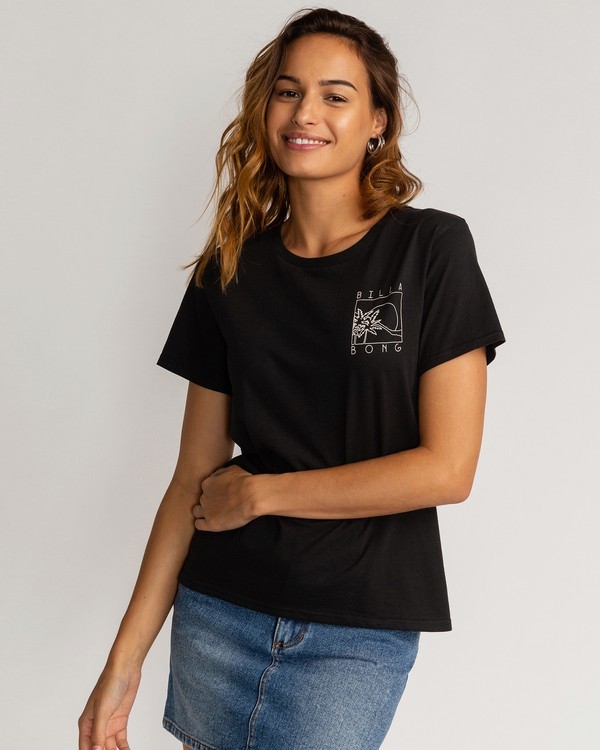 0 First - T-Shirt for Women Preto U3SS04BIF0 Billabong