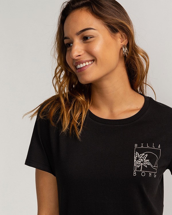 1 First - T-Shirt for Women Preto U3SS04BIF0 Billabong