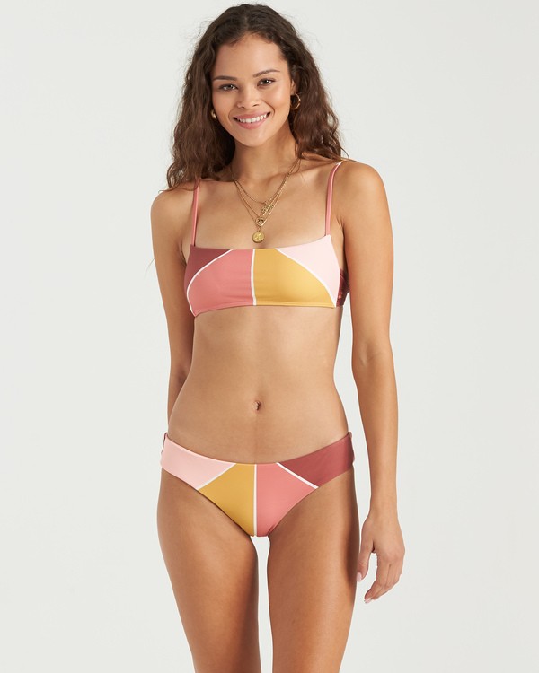 4 In The Rays Brltt - Top de bikini para Mujer Marron U3ST40BIMU Billabong