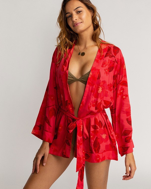 1 Splendid Adventures  - Kimono Top für Frauen  U3TP18BIF0 Billabong