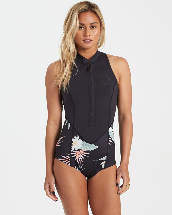 1 Surf Capsule Salty Dayz - Springsuit f&uuml;r Frauen Gr&uuml;n U41G33BIF0 Billabong