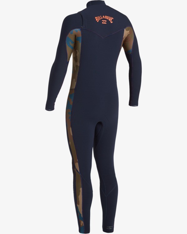 4 Revolution Pro 3/2mm GBS - Chest-Zip Neoprenanzug für Männer Blau U43M54BIF0 Billabong