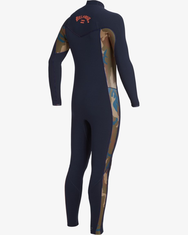 6 Revolution Pro 3/2mm GBS - Chest-Zip Neoprenanzug für Männer Blau U43M54BIF0 Billabong