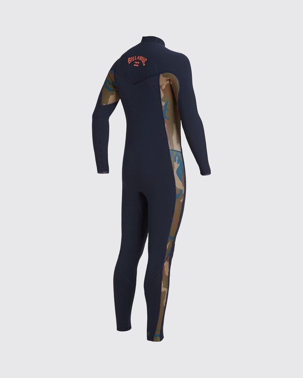 2 Revolution Pro 3/2mm GBS - Chest-Zip Neoprenanzug für Männer Blau U43M54BIF0 Billabong