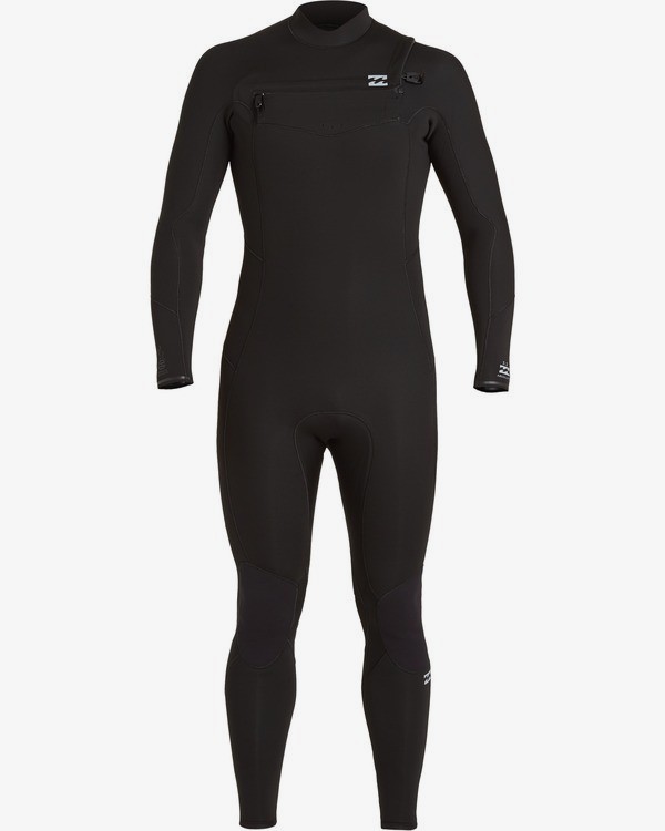4 Absolute 3/2mm GBS - Chest Zip Wetsuit for Men Black U43M56BIF0 Billabong