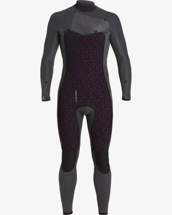 6 Absolute 3/2mm GBS - Chest Zip Wetsuit for Men Black U43M56BIF0 Billabong