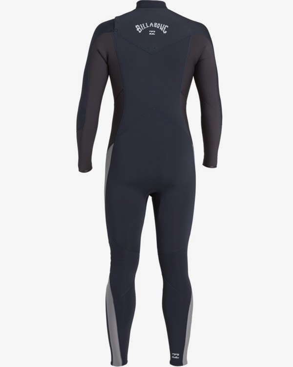 3 Absolute 3/2mm GBS - Chest-Zip Neoprenanzug für Männer Blau U43M56BIF0 Billabong