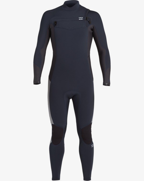 0 Absolute 3/2mm GBS - Chest-Zip Neoprenanzug für Männer Blau U43M56BIF0 Billabong