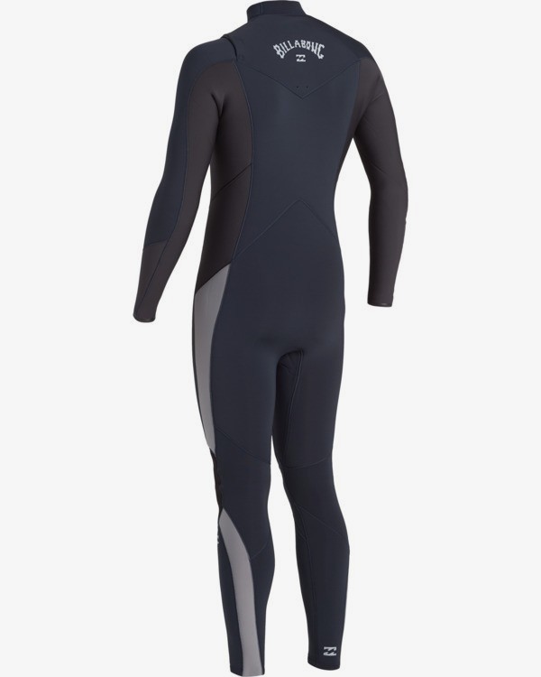 5 Absolute 3/2mm GBS - Chest-Zip Neoprenanzug für Männer Blau U43M56BIF0 Billabong