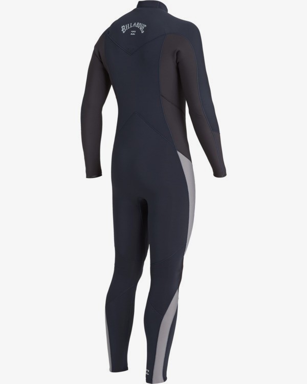 7 Absolute 3/2mm GBS - Chest-Zip Neoprenanzug für Männer Blau U43M56BIF0 Billabong