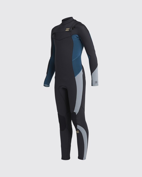 0 Absolute 4/3mm GBS - Traje de surf con cremallera frontal para Chicos Negro U44B13BIF0 Billabong