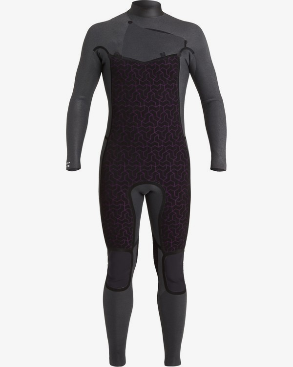6 Revolution 4/3mm GBS - Combinaison de surf zip poitrine pour Homme Noir U44M56BIF0 Billabong